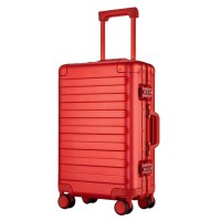 OEM metal cabin suitcase multi-color 20 inch 4 wheels hand cabin luggage carry on travel bag trolley suitcase luggage sets